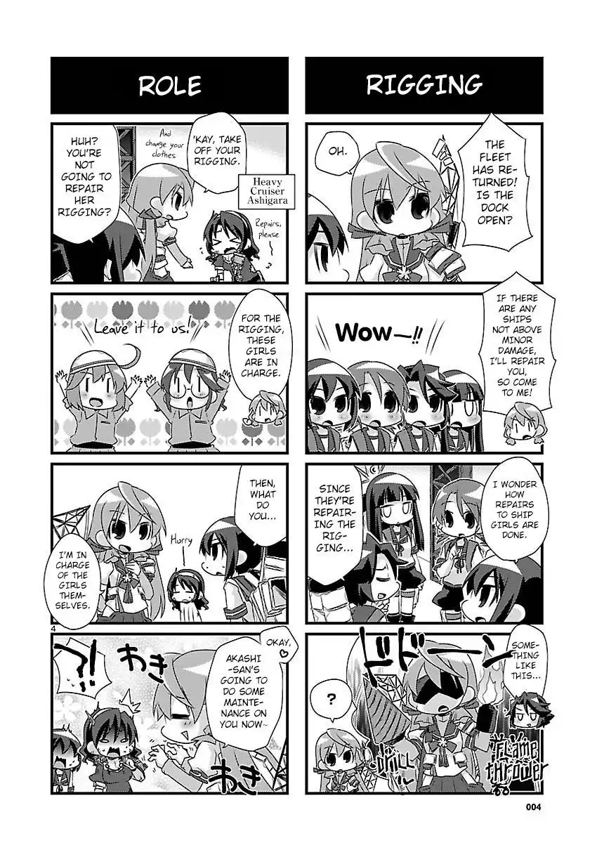 Kantai Collection - Kankore - 4-koma Comic - Fubuki, Ganbarimasu! Chapter 41 4